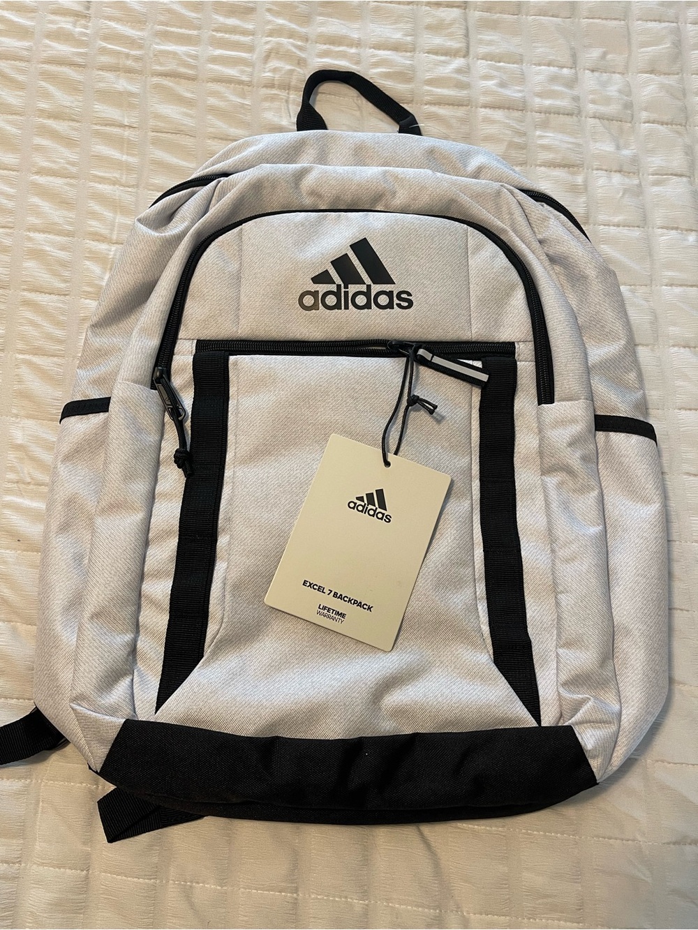 adidas Gray and Black Everyday Backpack